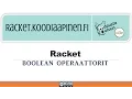 4 2 Racket perusteet Boolean operaattorit and or not