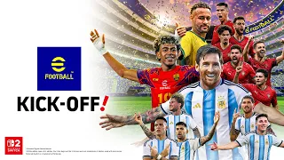 eFootball™ Kick-Off! /Official Trailer/New "League" Mode Available in the Free Update!