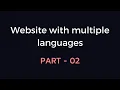 Build a website with multiple languages Tolgee JS