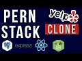 PERN Stack Mega Course Postgres Express React Node 6 5Hrs
