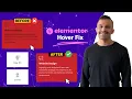Elementor - Change Text or Background Color When Hovering Over Parent Container