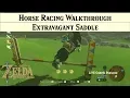 Breath of the Wild Extravagant Saddle - Horse Obstacle Racing Main Side Mission