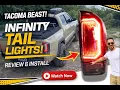Infinity Tail Lights for Tacoma Review Install Huge Upgrade