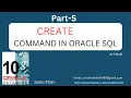 Table Creation in Oracle SQL - In Hindi