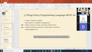 CS225 M03 1 Java Selection and Repetition Live Lecture 1 of 2
