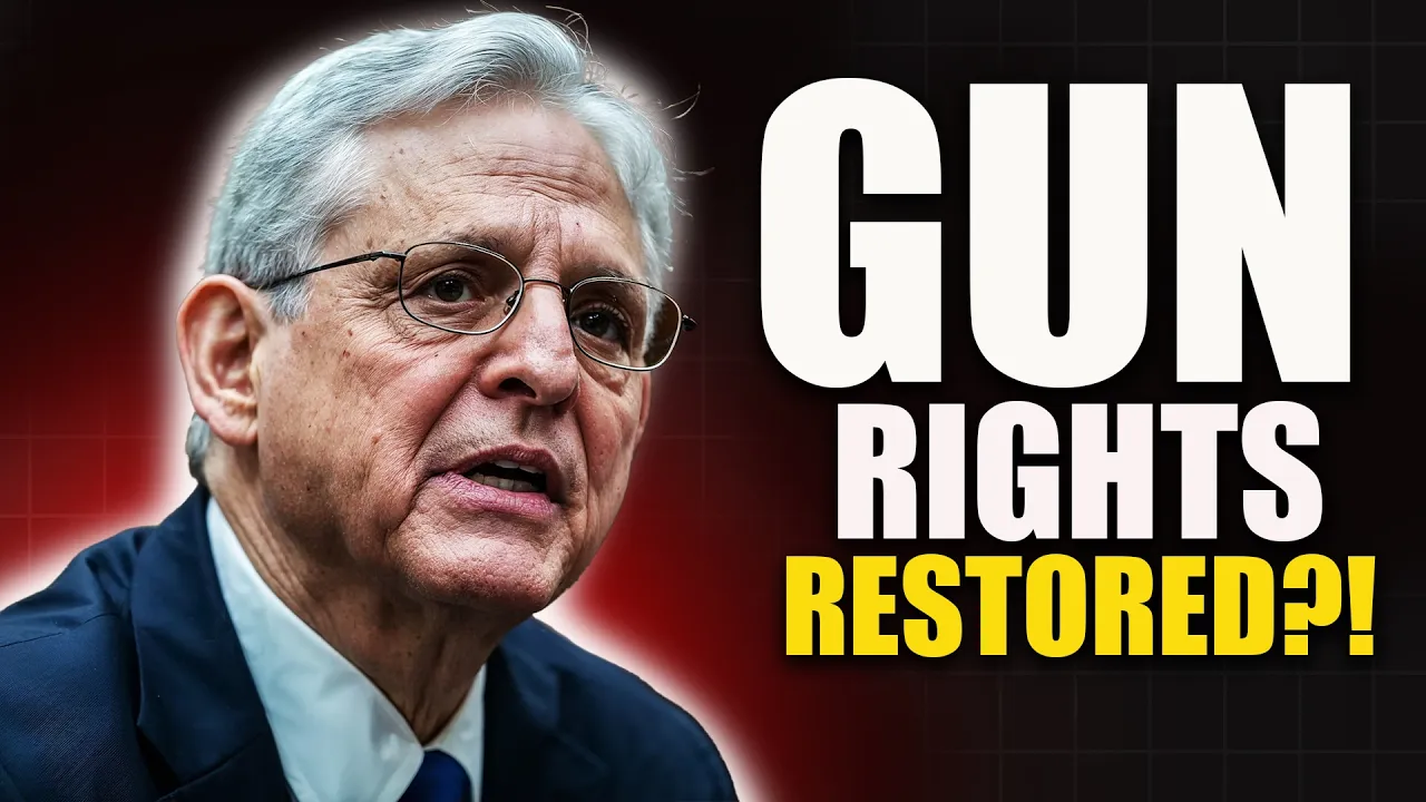 Finally! Non Violent Felons Can Now Own Guns AGAIN!