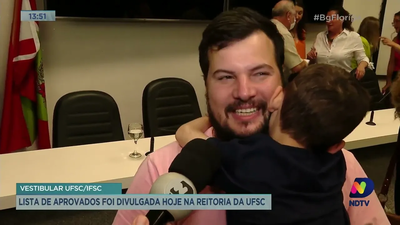 Lista de aprovados da UFSC foi divulgada nessa terça-feira na reitoria