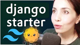 Build a Django Tailwind Starter Project with Dark Mode Custom User Model - Live Coding Tutorial