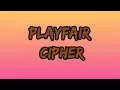 Playfair cipher algorithm with Example Cyber Security