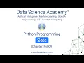Python Programming for Beginners Py009 Sets