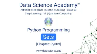 Python Programming for Beginners Py009 Sets