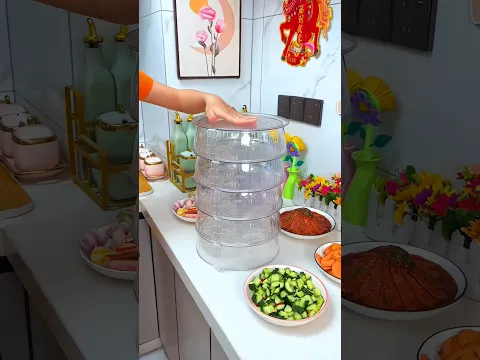 Transparent Dustproof Food Cover Organizer – Keep Your Food Covered, Fresh & Protected from Dust