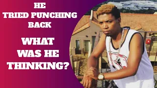 ntukza attempts to respond with his own song