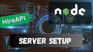 2 Setup Node server to listen to the port in HireAPI project using Typescript