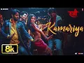 Kamariya 8K Video Song | STREE | Nora Fatehi | Rajkummar Rao | Sachin-Jigar,Aastha Gill,Divya Kumar