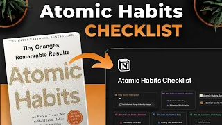 How To Use Atomic Habits Notion To Master Your Habits