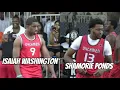 Isaiah Washington Shamorie Ponds Turn Dyckman Up SCARY backcourt - Summer Debut
