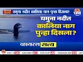 Lagu Special Report | यमुना नदीत कालिया नाग दिसल्याचा दावा | “Kaliya Naag” in the Yamuna River