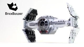 Lego Star Wars 75082 TIE Advanced Prototype - Lego Speed Build