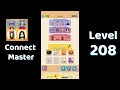 Connect Master Level 208 Walkthrough Match Puzzle Puzzle Solutions Tips Go Answer