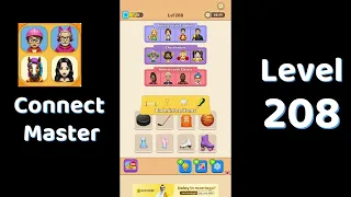 Connect Master Level 208 Walkthrough Match Puzzle Puzzle Solutions Tips Go Answer