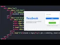 ASMR Programming Facebook Login Page With HTML And CSS - Without Talking