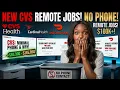 CVS Claims Jobs Work From Home Minimal Phone Contact Remote Positions