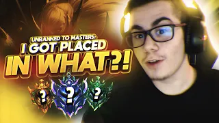 TF Blade | UNRANKED TO MASTERS HIGHEST WINRATE | I GOT PLACED WHERE!?