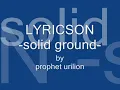 LYRICSON - Solid Ground