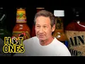 David Duchovny Lives the Technicolor Universe While Eating Spicy Wings Hot Ones