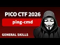 ping-cmd Pico CTF 2026 Walkthrough General Skills