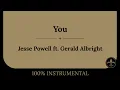 You - Jesse Powell ft. Gerald Albright | Instrumental (No Vocals)