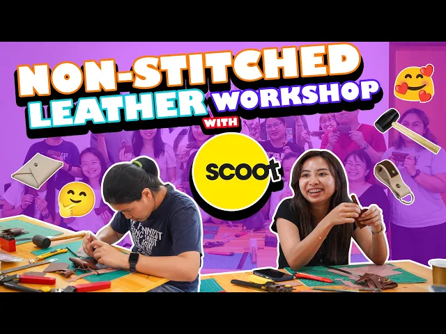 Scoot at their FunEmpire leather workshop