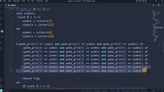 Python project Tic Tac Toe game in Python with source code