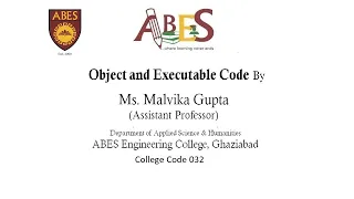 L-6 Object and Executable Code