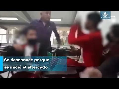Download MP3 Profesor de CBTis en Hidalgo reta a golpes a uno de sus alumnos