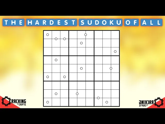 The Hardest Sudoku Of All