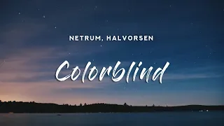 Download Netrum - Colorblind (Lyrics) feat. Halvorsen MP3