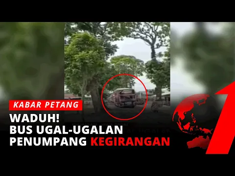 Bahaya Banget, Sopir Bus Berkendara Ugal-ugalan di Kuningan