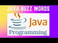 Part - 2 Java Buzz Words