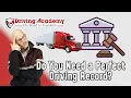 Do You Need a Perfect Driving Record to Get a Driving Job - CDL Driving Academy