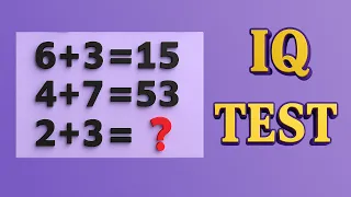 IQ Test New Logic Twist Can You Solve It 