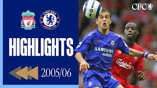 Chelsea S Crushing Victory At Anfield Liverpool 1 4 Chelsea HIGHLIGHTS REWIND PL 2005 06 