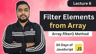 Filter Elements from Array Leetcode 2634 30 Days of JavaScript