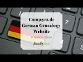 Compgen de German Genealogy Website A Quick Tour