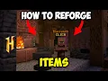 How to Reforge Items in Hypixel Skyblock How to reforge Hypixel Skyblock
