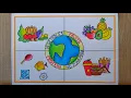 Healthy diet Chart drawing easy Food Chart Poster drawing National Nutrition Week Poster drawing