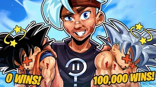 every dragon ball skin i kill i show their stats... (so bad)