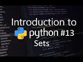 Introduction to Python Sets
