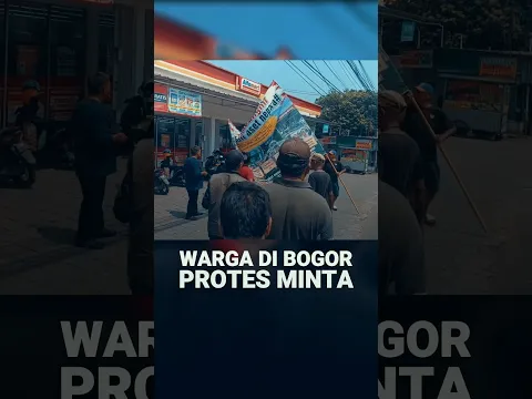 Wah, Warga Bogor Protes Minta Mini Market Disegel dan Diganti Jadi Kopdes